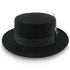 Walrus Hats Porkpie Whistler - Walrus Hats Black Wool Felt Pork Pie Hat - H7016